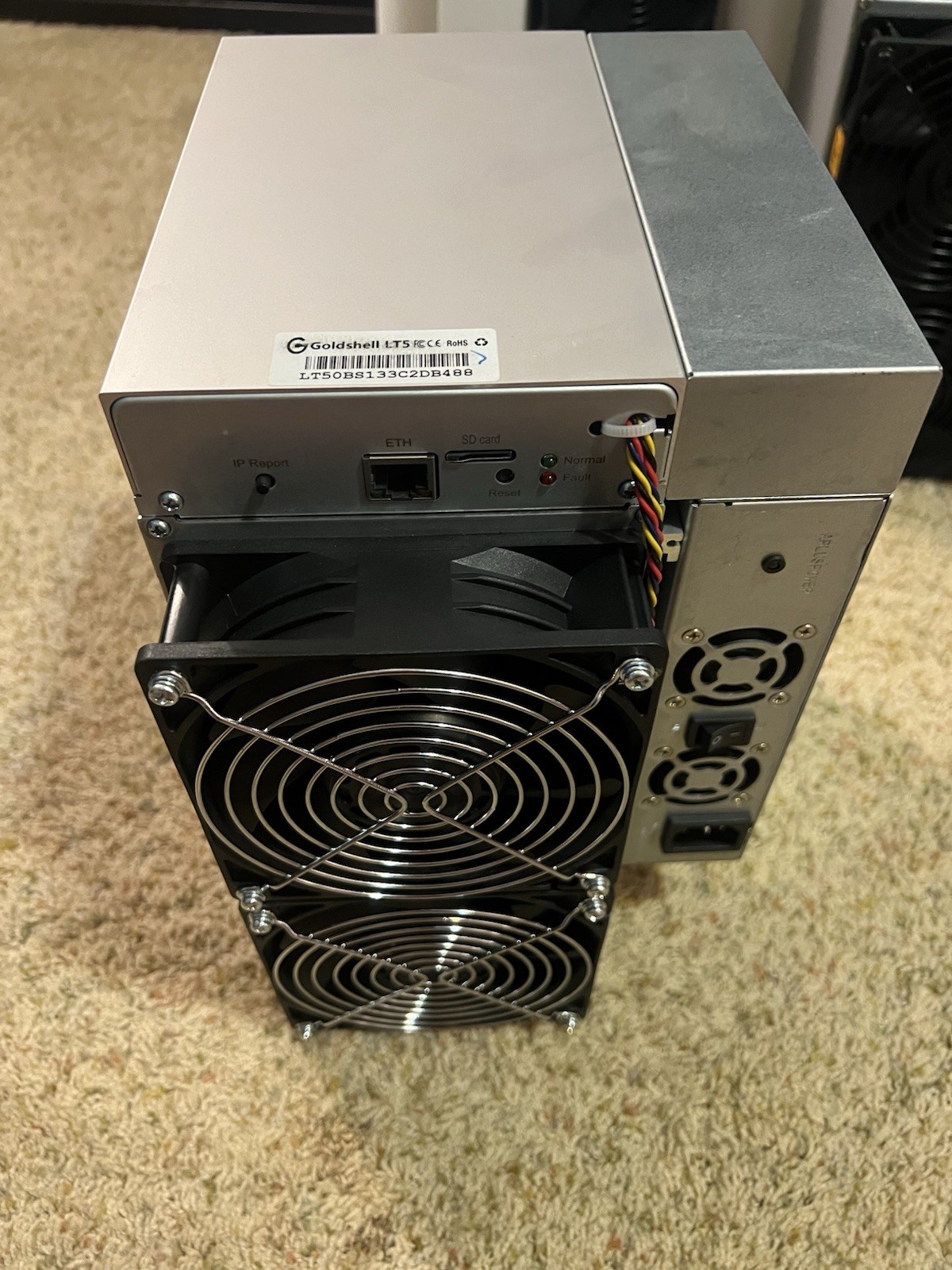 Goldshell LT5 ASIC Miner with PSU Crypto Miner Crypto Mining