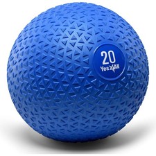 Yes4All 20Lb Slam Ball, Durable Sand Filled Workout Weight Ball Open Box