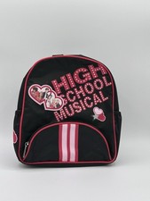 Disney High School Musical Mini Backpack Kids Pink Black HSM School Bag Y2K