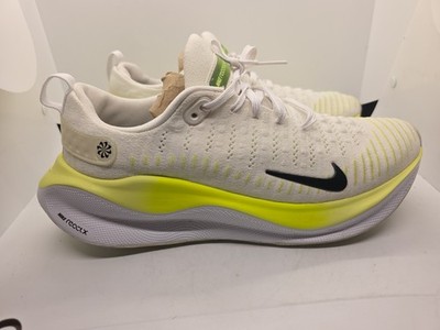 Nike ReactX Infinity Run 4 'White Light Lemon Twist' Mens Size 10 Running Shoe