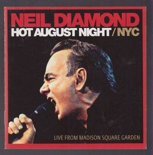 Neil Diamond | Hot August Night / NYC Live From MSG / 2 Disc CD / VG+ to NM