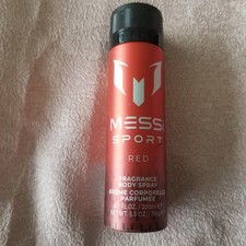 Rare MESSI Sport Red Fragrance Body Spray 6.7 oz / 200 ml e