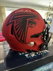 Michael Penix Jr. Signed ATL Falcons Rave Replica F/S Speed Helmet - Beckett