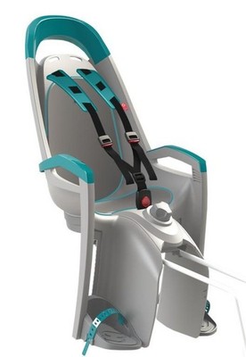 HAMAX AMAZE BABYTRAGE MIT RAHMEN GRAU/PETROLBLAU - HAM553202 - 7029775532021