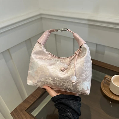 Neue chinesische Stil feine Stickerei Damen Handtaschen 2025 Sommer Mode Schulter B