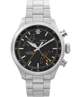 Timex Silver Mens Multi Dial Watch Waterbury Ace Fly-back TW2Y70200