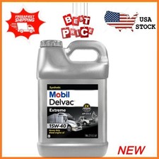 Mobil Delvac Extreme Heavy Duty Full Synthetic Diesel Engine Oil 15w-40 2.5 Gal