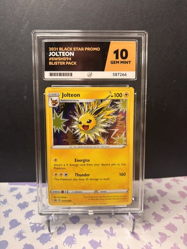 Jolteon graded ACE 10 for sale on eBay