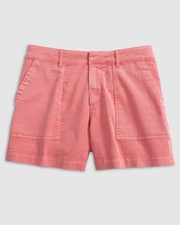 johnnie-O Surplus Cotton Cargo Shorts Papaya Size 12