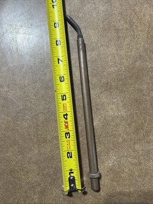 9'' Metal Oil Can Spout 3/8'' Thread Diameter