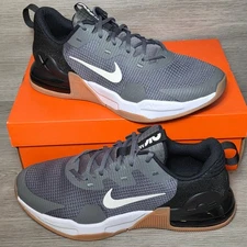 Nike Men's Air Max Alpha Trainer 5 Gym Workout Shoes Sneakers Size 10 Grey Black