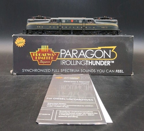 Locomotora eléctrica Broadway Limited #4684 Pennsylvania PRR GG 1 #4813 calibre HO | Condition: Used