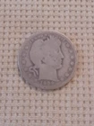 1909 Barber Quarter Silver