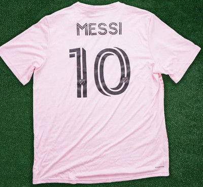 New Adidas Inter Miami NN Lionel Messi #10 Tru Pink Shirt JJ2590 Men’s XL