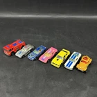 Vtg Mixed Lot Of 7 Hot Wheels Cars, Trucks Hot Bird, Mustang Stocker, Flat Out
