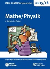 MEDI-LEARN Skriptenreihe 2015/16: Mathe/Physik im Pak… | Dutzmann, Jochen | Buch