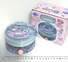 Vintage Sanrio Little Twin Stars Kiki Lala Jewelry Box Case Unused Boxed Cute