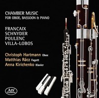Hartmann Racz Kiri - Chamber Music For Oboe Basso - Cd - F600Z