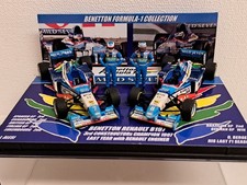 CONVERSION 2 CAR SET MINICHAMPS 1:43 BENETTON RENAULT B197 1997 ALESI BERGER