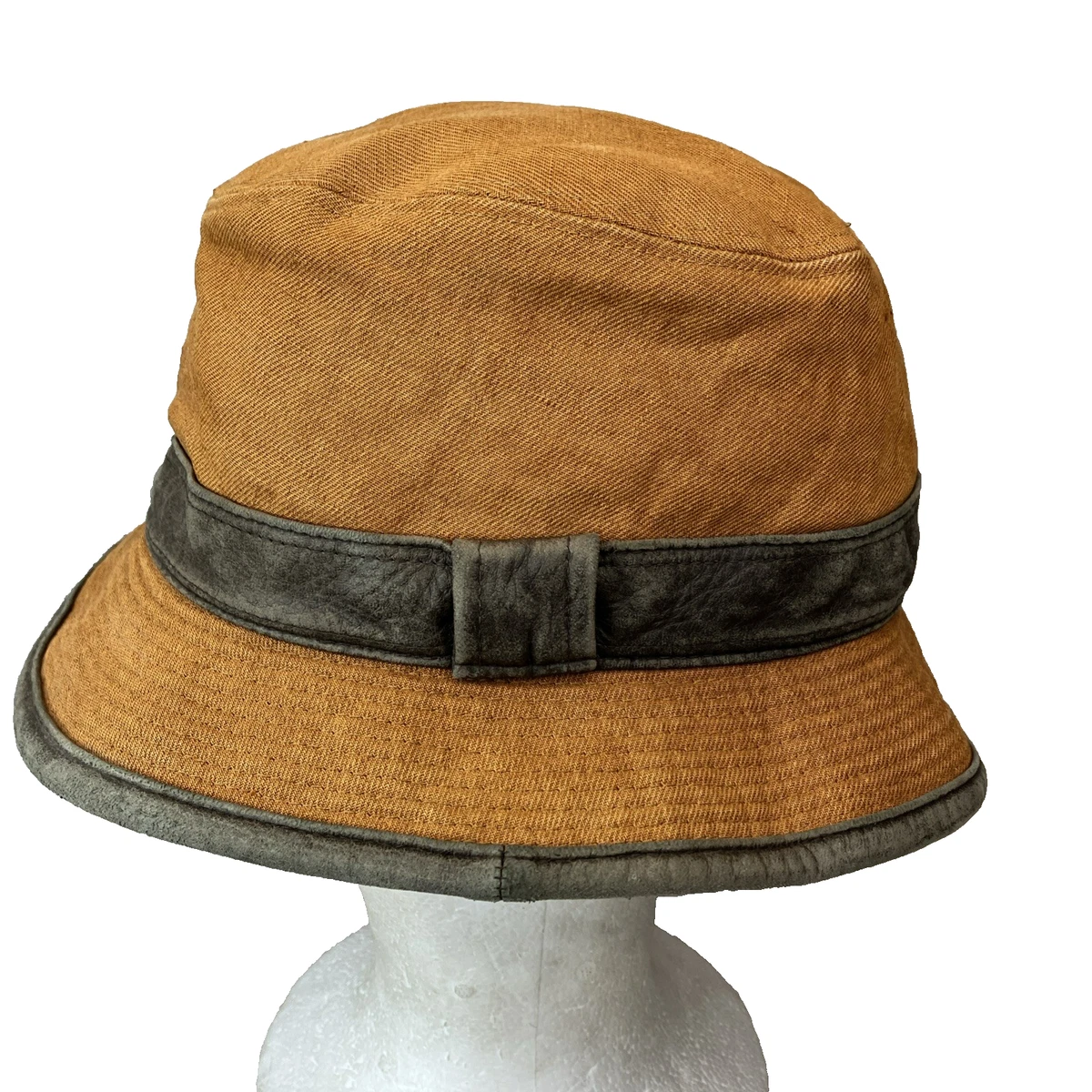 Leather Bucket Hats for Men for sale | eBay