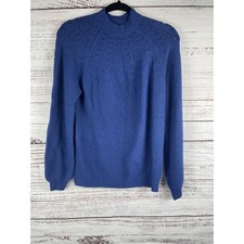Style  Co Sweater Women's SZ PSmall Blue Sky Dream Pullover Textured Knit New