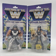 MASTERS OF THE WWE UNIVERSE MACHO MAN-RANDY SAVAGE & STEPHANIE MCMAHON BUNDLE