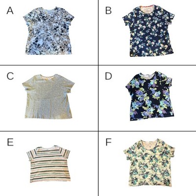 Plus Size Women's Short Sleeve T-Shirt   1X   100% Cotton Croft & Barrow