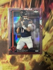 2025 Topps Chrome NFL Tyson Bagent Football Leather Refractor #54 Chicago