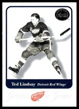 2001-02 Fleer Greats of the Game Ted Lindsay Detroit Red Wings #74