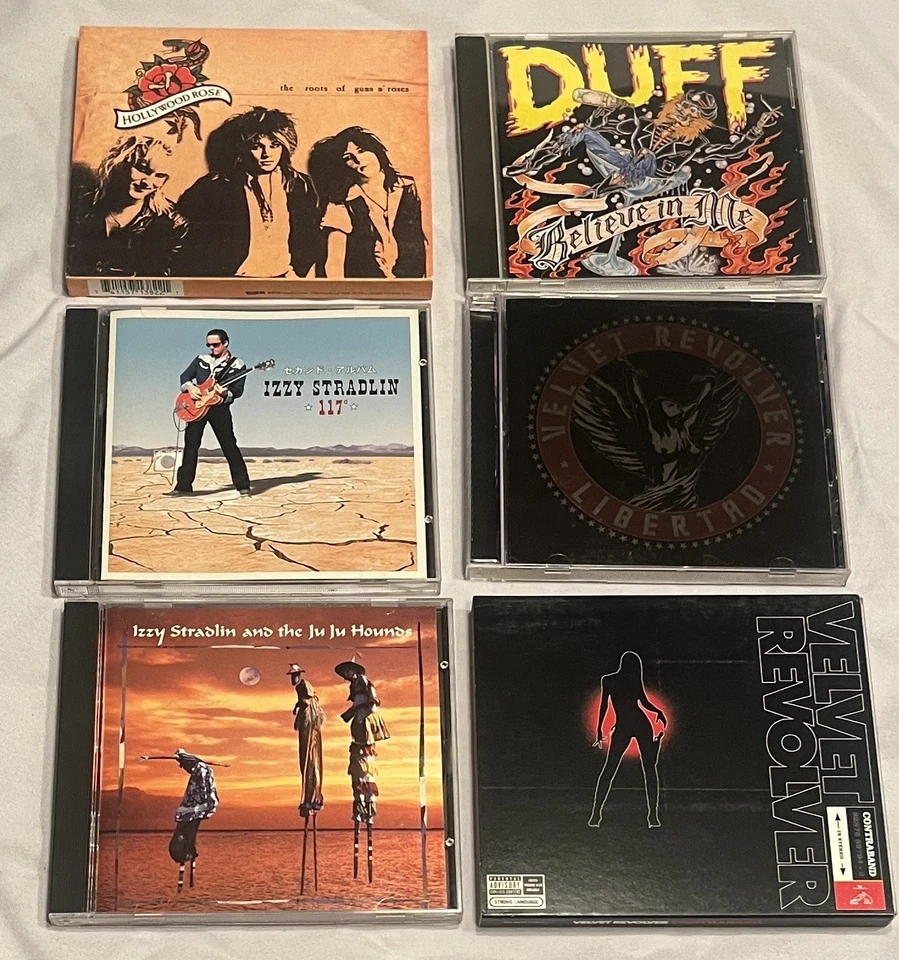 Guns N’ Roses CD Lot of 17 w/ Velvet Revolver + Duff McKagan + Izzy Stradlin Foto 2 de 4