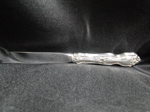 Wallace La Reine, Sterling, 1921: Butter Spreader Knife, 6 3/8" Long