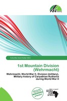 Columba Sara Evelyn | 1St Mountain Division (Wehrmacht) | Taschenbuch | Englisch
