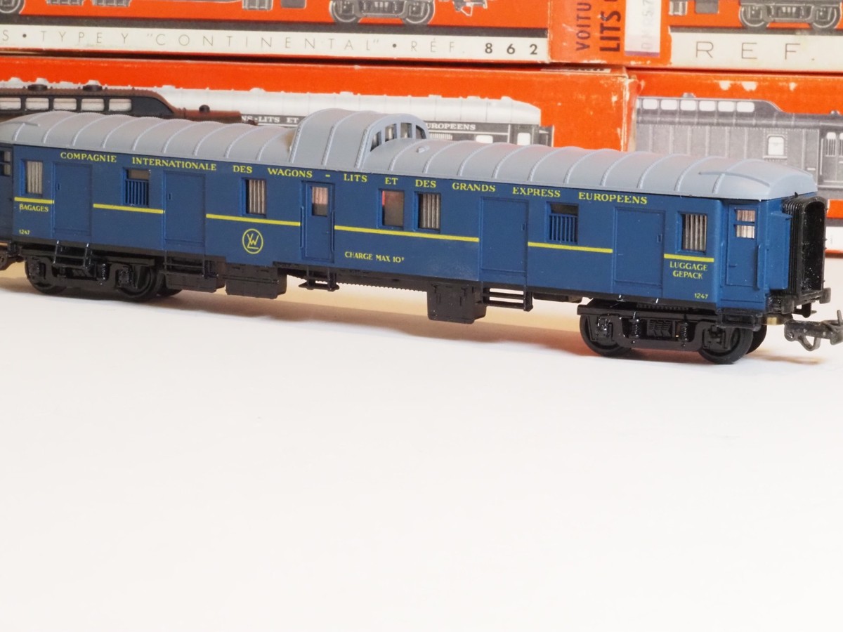 Jouef HO Voiture Voyageurs Pullman 4029 Et Cwil Orient Express 3933