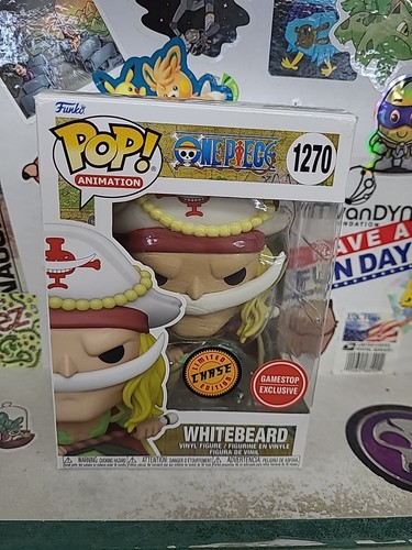 Funko Pop One Piece - Whitebeard Chase Limited Edition #1270 - Authentique - Collection