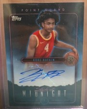 2023-24 Topps Midnight Kobe Bufkin RC Stroke of Midnight AUTO Rookie #SMA-KB