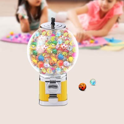 Gumball Dispenser Machine Bubble Gumball Capsule Toy Ball Vending Devce w/ Keys
