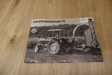 JohnDeere Anbaumaish&auml;cksler 25 Prospekt   1977 xx20977