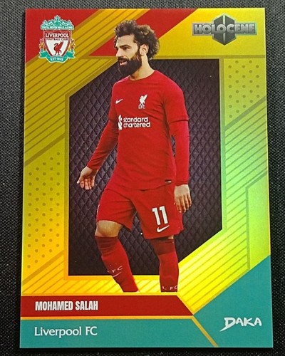 Mohamed Salah 2022-23 Daka Liverpool FC Holocene Gold 05/10 #NO-24