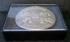 John Deere Model 730 A R & D Two-Cylinder Vintage Tractors Belt Buckle 1993  jd