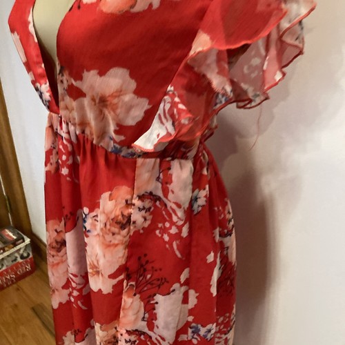 Blush Boutique size 4 multi color floral long dress - Picture 15 of 24