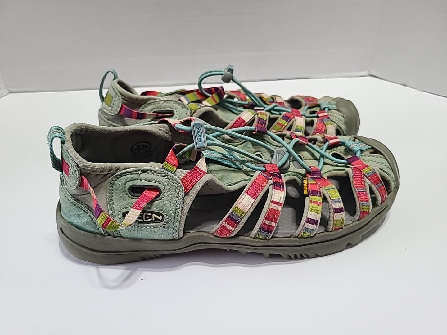 Keen WHISPER Sandali Donna Taglia 5 Impermeabili Multicolore