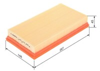 Bosch Luftfilter 1 457 433 686 FüR Ford