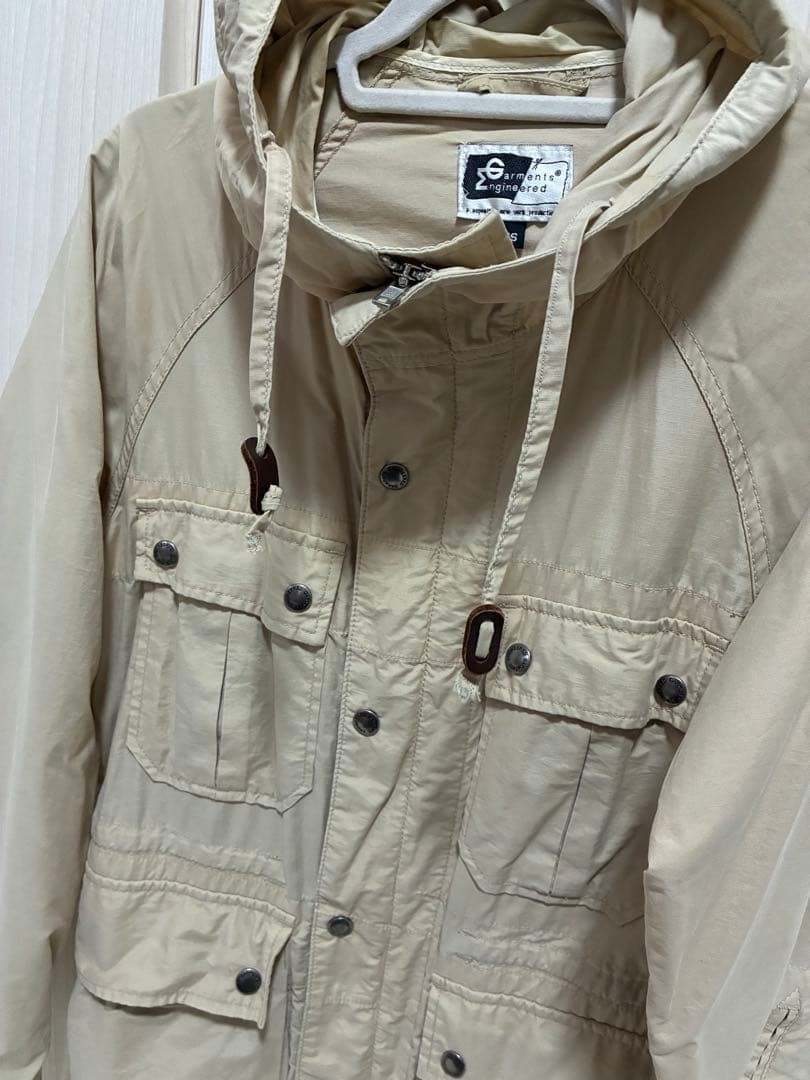 Engineered Garments Metal Button Field Hoodie Siz… - image 18