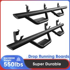 Drop Running Boards For 2009-2024 Dodge Ram 1500 Quad Extended Cab Side Step Bar