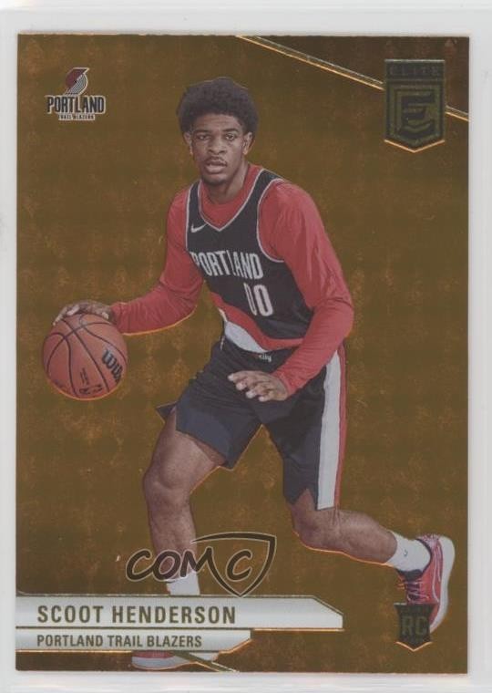 2023-24 Donruss Elite Rookies Orange Scoot Henderson #233 Rookie RC 0g90