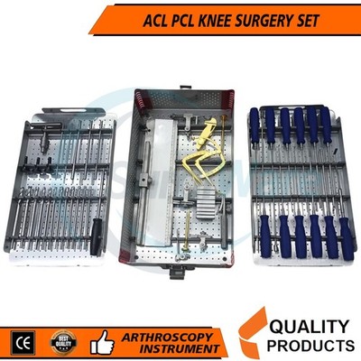 ACL PCL Knee Arthroscopy Surgical Surgery Instruments Set Premium ...