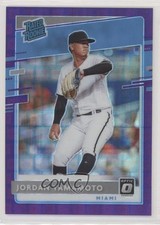 2020 Panini Donruss Optic FOTL Purple Pandora Prizm 27/99 Jordan Yamamoto ut4