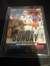 Jared Goff 2024 Prestige AGS-JGF Green XTRA POINTS /149 Any Given Sunday Lions