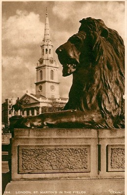 LONDON ST MARTINS IN THE FIELDS - POSTKARTE