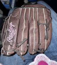 Rawlings Youth Girls Fast Pitch Softball Glove 11 1/2 inch FP115 RHT MINT 